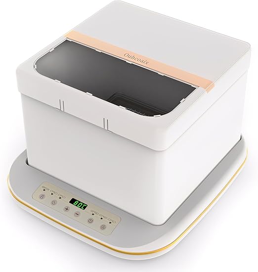 Folding Proofer Bread Proofing Box & Slow Cooker with 0-120℃ Temp Control & 10 H Timer Proofing Box for Sourdough, Bread Baking, Pizza, Yogurt Sourdough Starter Kit for Home Baking Bread Lovers