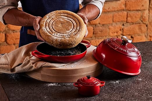 Le Creuset Enameled Cast Iron Bread Oven, Cerise