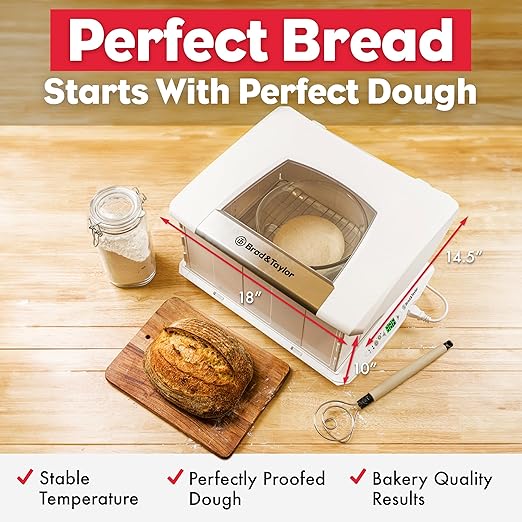 Brod & Taylor Folding Proofer & Slow Cooker - Easily Maintains a Stable Temperature for Your Dough