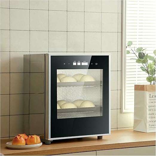 40L Electric Dough Proofer Machine, Humidity and Temperature Control,Bread Fermentation Machine,Smart Panel for Making Bread, Rice Wine, Toast, Yogurt